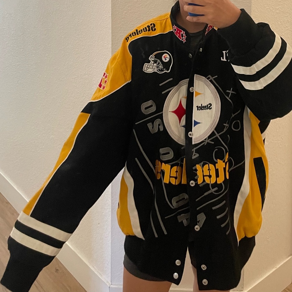Vintage Pittsburgh Steelers varsity jacket